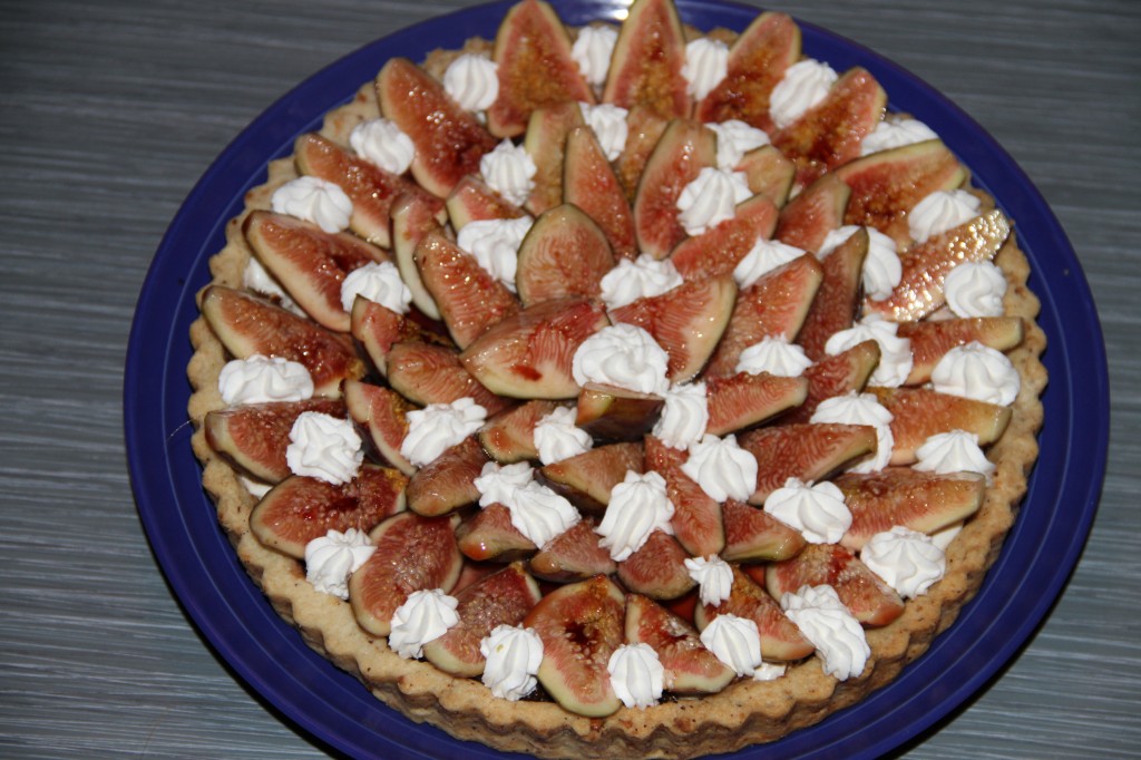 Fresh fig and mascarpone tart--Two Broads Abroad