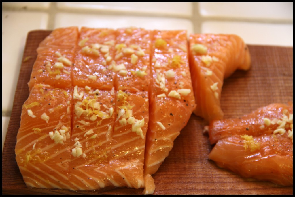 Sliced Salmon